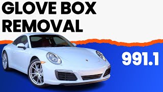 Porsche 991.1 Carrera Glove Box Removal (2012 - 2016)