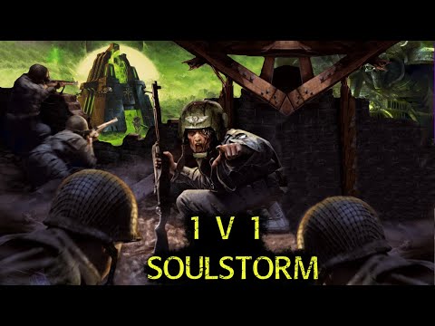 Dawn of War Soulstorm: 1 v 1 Imperial Guard (ypaa) vs Necrons (Wirbel)