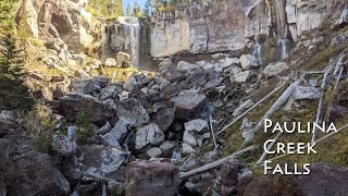 Video review of the Paulina Creek Falls Hike with footage of it's features and terrain