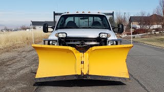 SNOW REMOVAL!!!  MEYER SUPER V2 V-PLOW REVIEW!!!