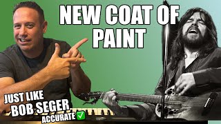 Piano Lesson Blues/Jazz Tutorial - Bob Seger New Coat Of Paint