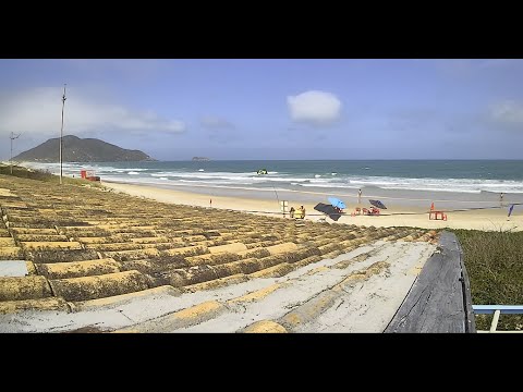 Câmera ao vivo Praia do Santinho- Florianópolis - Restaurante Mar do Santinho