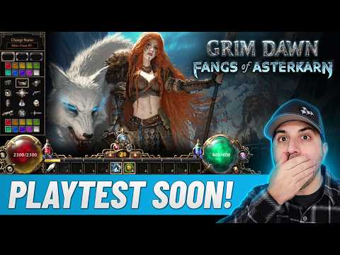 New UI & Storage? Grim Misadventure 198... Playtest Soon! Fangs Of Asterkarn Looking GOOD!