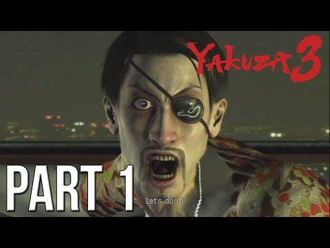 Let's Play Yakuza 3 - PS3 Gameplay Part 1 - New Beginnings