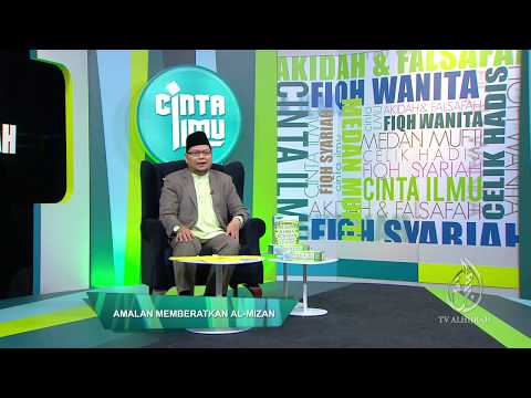 amalan yang memberatkan al mizan