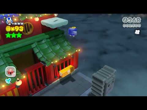 Super Mario 3D World 6-3 Speedrun - Time: 38 (TWR)