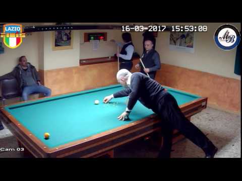 De Martino vs Del Sesto - Gara Interregionale 1/2/3 Cat. CSB Martino's Billiards (LT) 14/18Mar2017