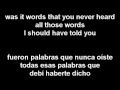 98 Degrees - Was It Something I Didn't Say (Letra En Español)