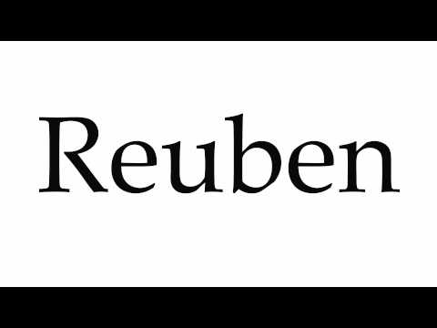 How to Pronounce Reuben