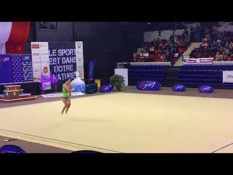 Estelle Dacquigny - Nat C 18 ans et + - France Besançon 2018