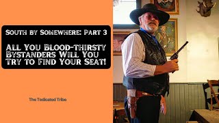All You Bloodthirsty Bystanders will you try to find your seats?