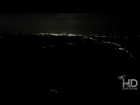 Picos-PI Vista do Alto à Noite | Drone em Dom Expedito Lopes