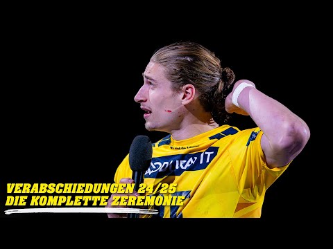 Verabschiedungen Rhein-Neckar Löwen Saison 2024/25 - Die komplette Zeremonie