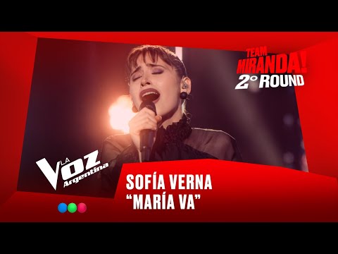 Sofía Verna - "María va" - Team Miranda! - 2° Round - La Voz Argentina 2025