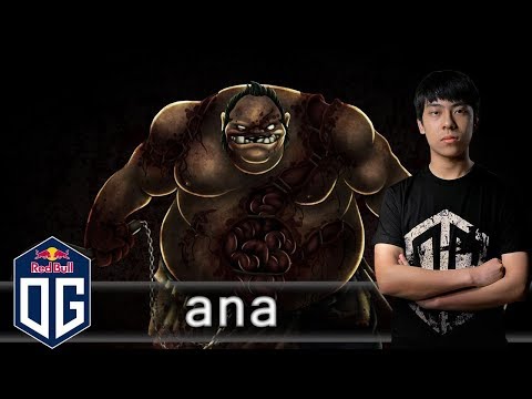 OG.ana Pudge Gameplay - Ranked Match - OG Dota 2.