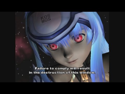 Xenosaga Episode 1 (2002) - Meeting Captain Matthews cutscenes
