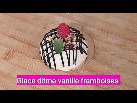 Recette Glace chocolat blanc et framboises acidulées
