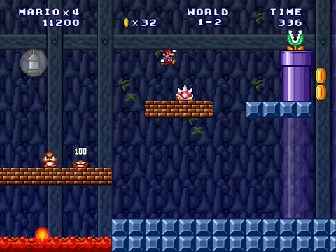 Mario Forever Advance Edition World 1 Speedrun [TAS]