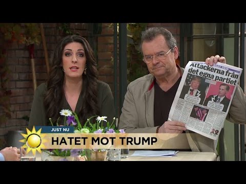 Hatet mot Donald Trump - Nyhetsmorgon (TV4)