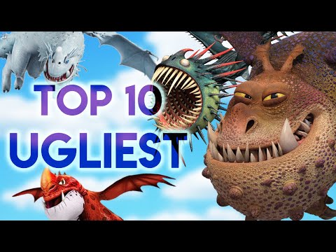 Top 10 UGLIEST Dragons | How To Train Your Dragon