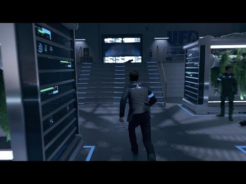 Connor chase scene/Saving Hank