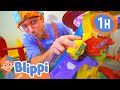 Blippi Visits Fidgets Indoor Play Place 1 HOUR Of Blippi Educational Videos For Kids Blippi Toys
