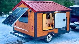 Powering the Mini Camper .. Full Solar install Renogy 100AH Core Mini