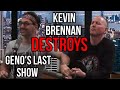 Kevin Brennan DESTROYS Geno Biscontes LAST Show | Anthony Cumia, Aaron Berg & Chrissie Mayr