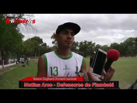 Matías Ance, Defensores de Fiambalá