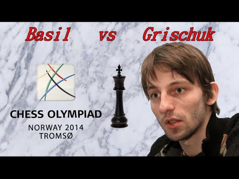 Annotated Chess Games 111 - Basil vs. Grischuk - He Tried - Olympiad 2014 [B53]