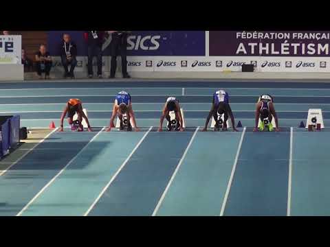 60m JUM - DEMI-FINALE 1 Championnats de France Cadets, Juniors en salle VAL DE REUIL - 24/02/2018