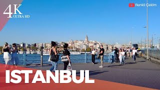 4K İstanbul Eminönü, Sirkeci, Egyptian Bazaar Walking Tour | Türkiye 2