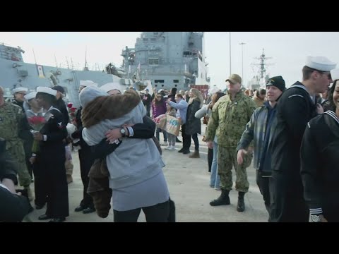 Homecoming for USS Forrest Sherman