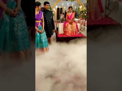 Saree Function Special Entry || #hyderabad #india #new #tollywood #viral