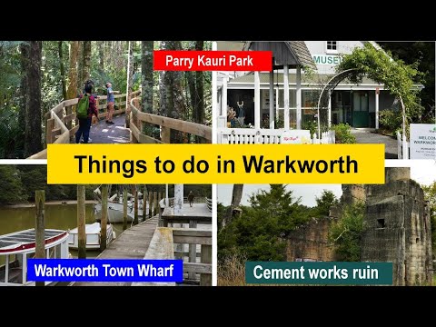 Things to do in Warkworth- visit Parry Kauri Park, Warkworth Town Wharf & Cement Works