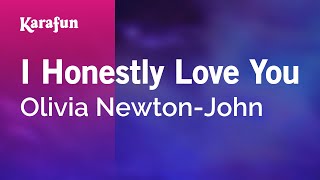 Karaoke I Honestly Love You - Olivia Newton-John *