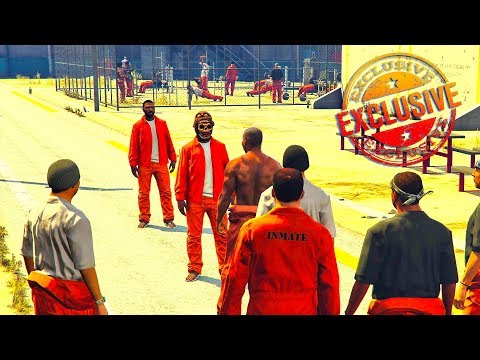 BLOODS VS CRIPS PRISON LIFE (GTA 5 ONLINE SKIT)