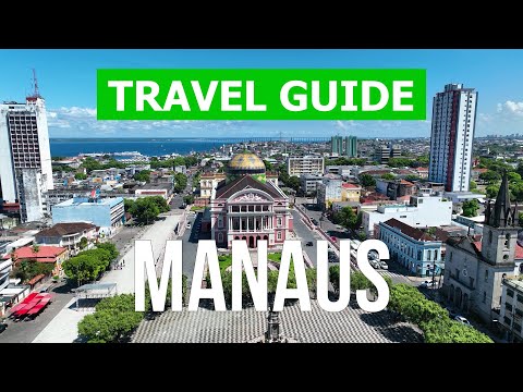 City of Manaus in 4k. Brazil, Manaus to visit