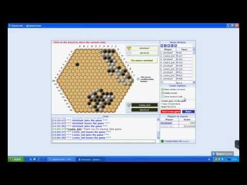 Havannah Challenge round 3 Christian Freeling - Castro 1 - 0