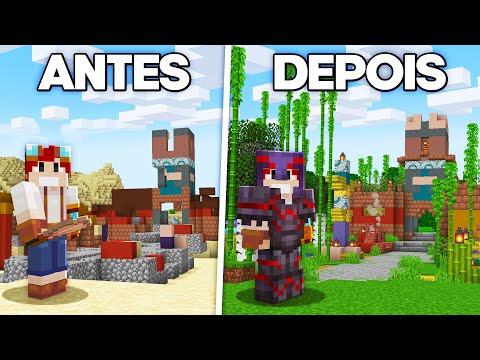 REFORMEI A NOVA ESTRUTURA DO MINECRAFT 1.20