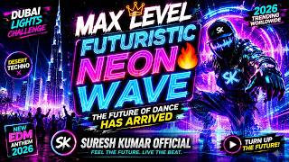 MAX LEVEL Futuristic Neon Wave 🔥  The Future of Dance Has Arrived #neonwave #sureshkumarvision