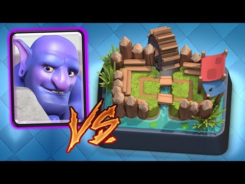ВЫШИБАЛА НА 1 АРЕНЕ CLASH ROYALE!
