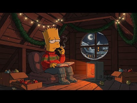 Cozy Winter Lofi ☕ Smoke & Chill Relaxing Music
