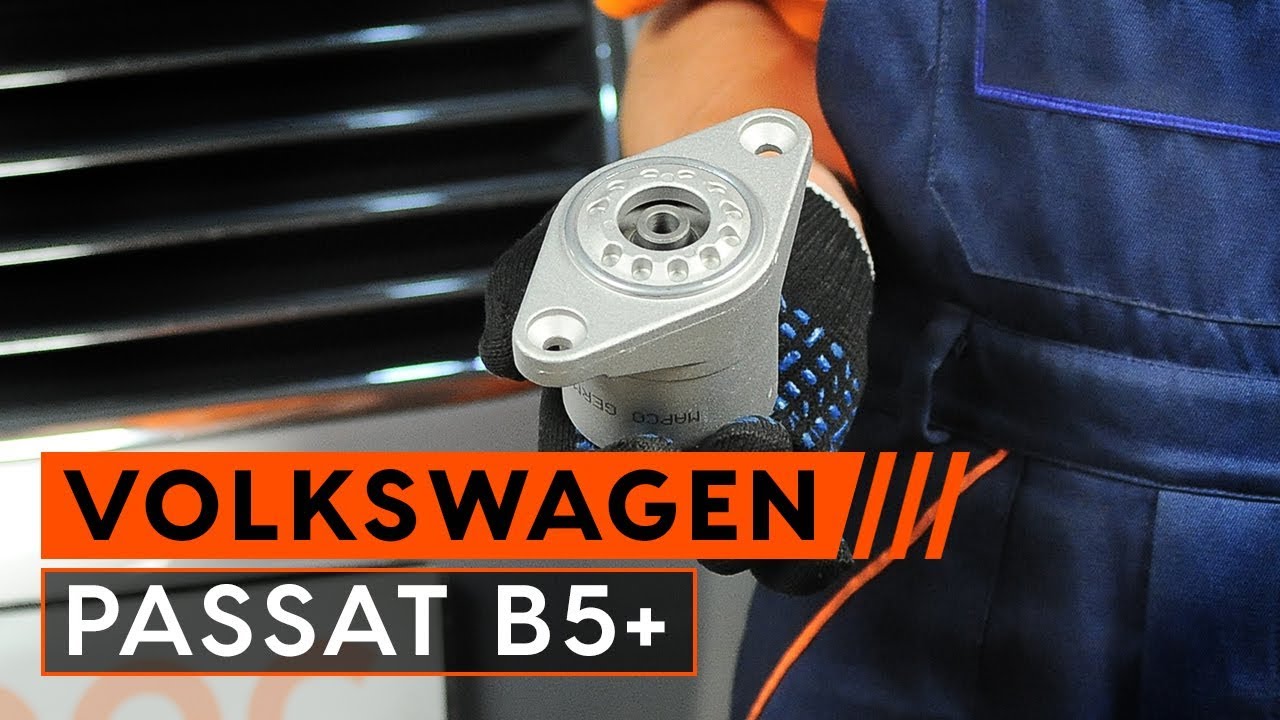 Kuidas vahetada VW Passat B5 Variant taga-amordi tugilaager – õpetus