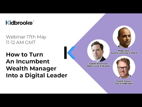 PIMFA WEBINAR: HOW TO TURN AN INCUMBENT WEALTH MANAGER INTO A DIGITAL LEADER 2022