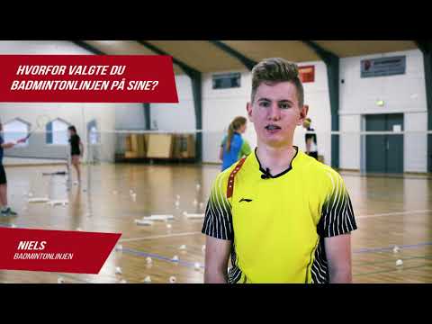 Hvorfor spiller Niels badminton på Sportsefterskolen SINE?