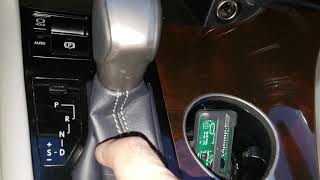 Lexus RX 350 450 Battery dead how to shift in neutral. Manual shift button. 2016 1017 2018 2019 2020