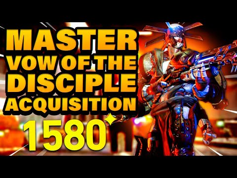 MASTER Vow Of The Disciple Acquisition Encounter Guide