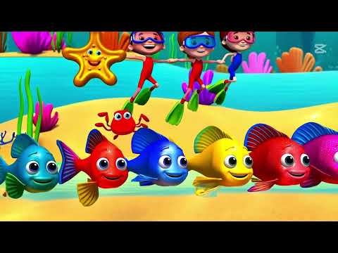 🐟🎶 Het Zwevende Vissenfeest | Fantasierijk Kinderliedje | Een Muzikaal Feestje Onder  Water! 🎉🌊