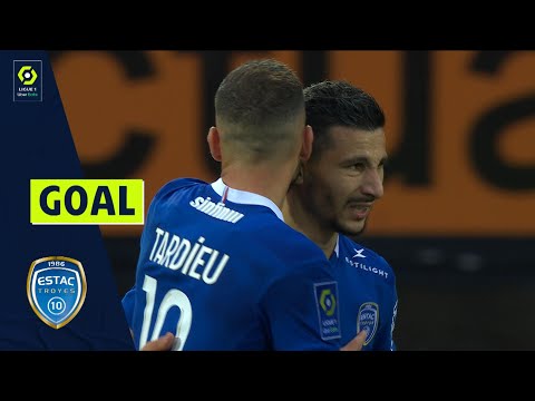 Goal Yoann TOUZGHAR (22' - ESTAC) FC LORIENT - ESTAC TROYES (1-1) 21/22